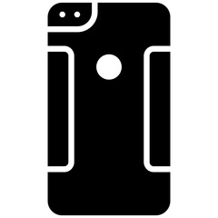 Canvas Print - Smartphone Case vector icon. Can be used for Luxury iconset.