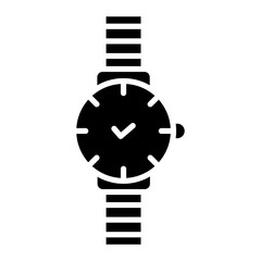 Poster - Watch vector icon. Can be used for Retro iconset.