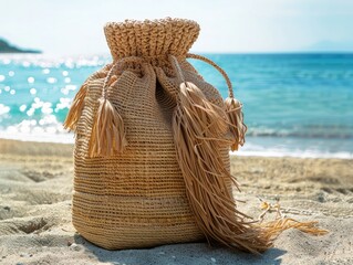 Canvas Print - Summer Beach Bag