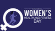 © Rabin - National women’s health and fitness day is observed every year on September.banner design template Vector illustration background design.