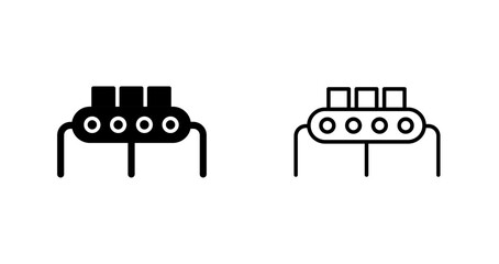 Wall Mural - Conveyor Vector Icon