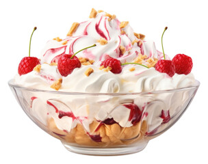 Sticker - PNG Summer ice cream dessert sundae food.