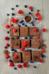 Wall Mural - Chocolate brownie