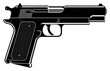 © Rawpixel.com - PNG Gun silhouette clip art weaponry firearm handgun