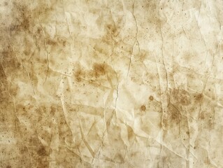 Wall Mural - rustic parchment texture sepiatoned background with distressed edges coffee stains and subtle dust scratches vintage aesthetics