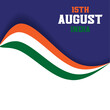 © LifeCare - India Independence Day Celebration - National Flag Design Vector, Elevate designs with this vector featuring four vibrant brush strokes