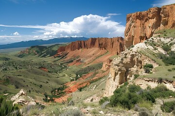 Canvas Print - Colorful Canyon