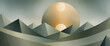 © DIVGRADCURL - illustrazione con elementi geometrici a tema minimalista astratto contemporaneo