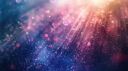 ethereal abstract background with subtle light flares and a glowing effect, creating a calming and w