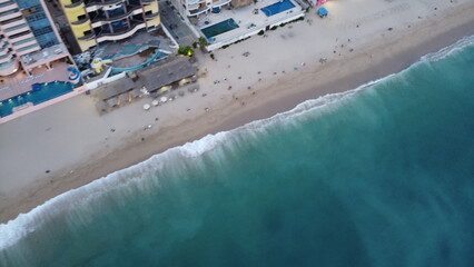 Wall Mural - DRONE PHOTOGRAPHY IN ACAPULCO BAY, GUERRERO, MEXICO