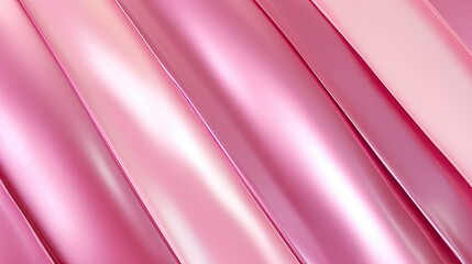 Wall Mural - glossy pink stripe background