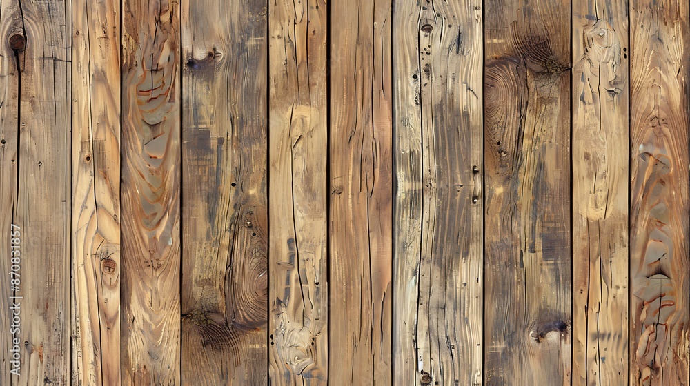 Rustic Wood Texture Background with Knots and Grains Shows Off Natural ...