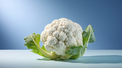 Sticker - creative isolated cauliflower white