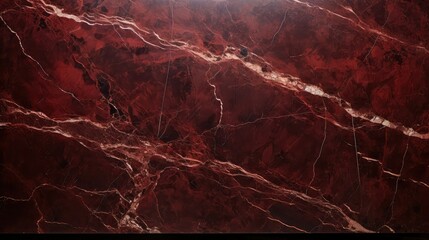 Sticker - veins dark red marble