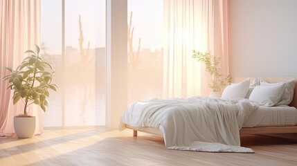 Poster - decor morning background interior