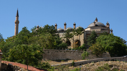 Seyit Battal Gazi Tomb and Complex, located in Seyitgazi, Turkey, was built in 1208 by the Seljuks.