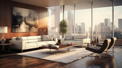 Poster - sleek 3d interior renderings