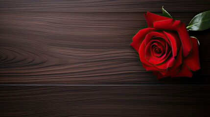 Wall Mural - sleek dark wood background