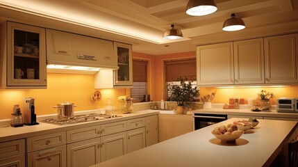 Wall Mural - cooking kitchen lighting