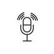 © Krupal - Speaker Microphone icon vector set collection for web