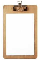 Sticker - A simple clipboard with a piece of paper stuck on it