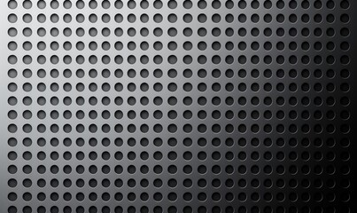 Metal background pattern. Metal grid texture banner