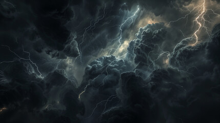 Stylish dark cloud background, sky dramatic thunder storm backdrop