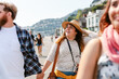 © ByLorena/Stocksy - Couple travelers visiting Sausalito