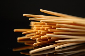 Canvas Print - A pair of chopsticks placed neatly on a table, ready for use