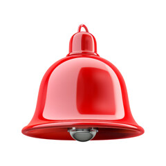 Wall Mural - red bell 3d render
