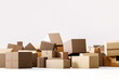 © Jakub and Jedrzej Krzyszkowski/Stocksy - Cardboard Paper Boxes in Messy Placement