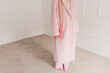 © Asya Molochkova/Stocksy - Trendy pink autumn outfit