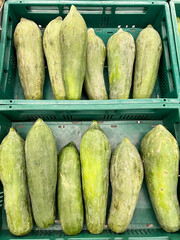 Sticker - fresh papaya in a market