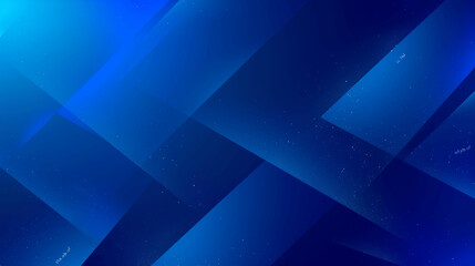 Wall Mural - Blue Geometric Background Vector Design Arrow Shapes Business Technology Concept Gradient Futuristic Abstract Template