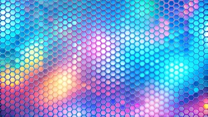 holographic mesh background. trendy light wallpaper with isolated blurred shapes for poster, website