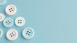 © peera - White Blue 3D Buttons Set for User Interface Design
