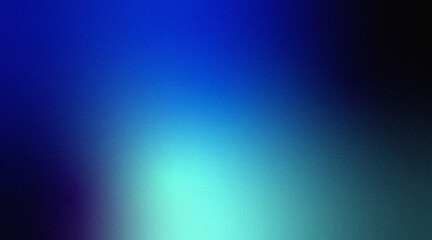 Wall Mural - dark noise gradient background fading from blue to green and black for modern digital design