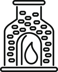 Sticker - Illustration depicting the process of biofuel production using algae biomass, highlighting the conversion of organic matter into sustainable energy