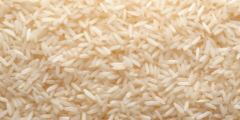 Poster - Close Up Of White Rice Grains