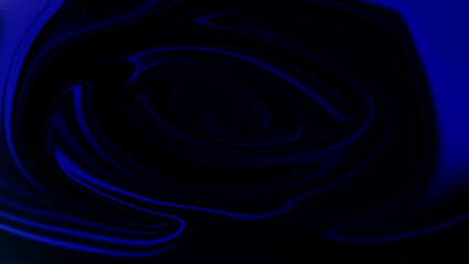 Wall Mural - Dark blue liquify background. Background with liquifying flow. Deep blue, light blue colored holographic abstract design for neon background and wallpaper.