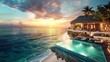 © marco - luxury beach club blended with a magnificent ocean landscape