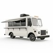 © Da - Food Truck Mockup on White Background Design. Ideal for Picnic, Street Vendor, Mobile Shop, Food Stall, Culinary, Transport, Catering Industry, Employment Opportunities, Happy Holidays, Life Experienc