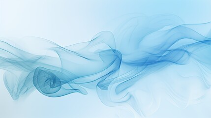 Poster - delicate light blue background abstract