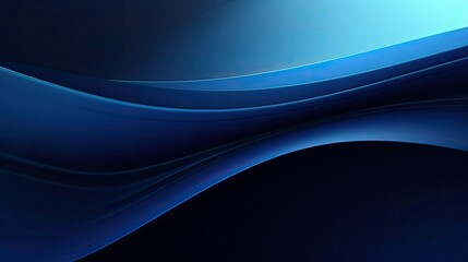 Poster - transition dark blue modern background