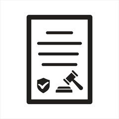 Code of conduct icon. Read rules conduct icon, code policies icon