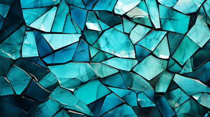 Canvas Print - tiffany blue abstract background for wallpaper