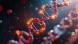 © Suphat - Close-up digital rendering of deoxyribonucleic acid