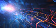 © Muhammad Junaid  - Futuristic Hexagonal Technology Background
