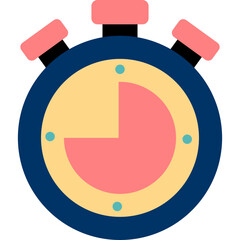 Wall Mural - Stopwatch Icon Vector