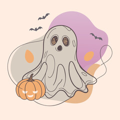 illustration of ghost